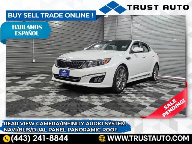 2015 Kia Optima SXL Turbo — Sedan — 62,425 mi — Sykesville, MD