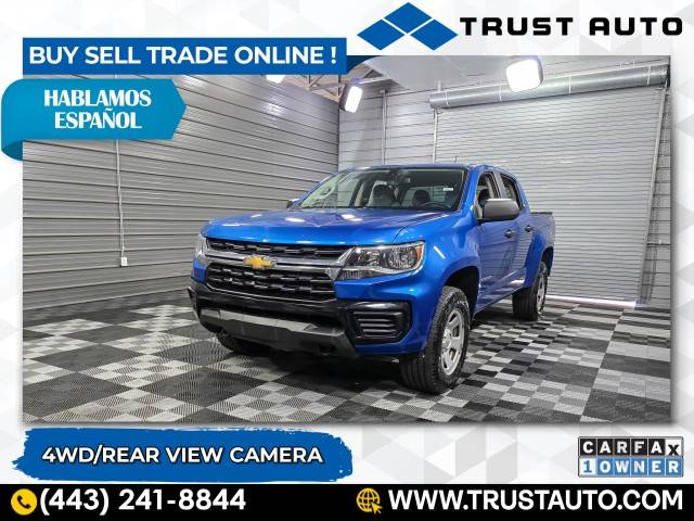 2022 Chevrolet Colorado WT — Pickup Truck — 72,370 mi — Sykesville, MD