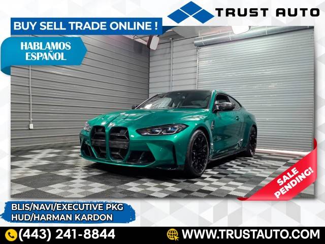 2022 BMW M4 Competition — Coupe — 25,488 mi — Sykesville, MD
