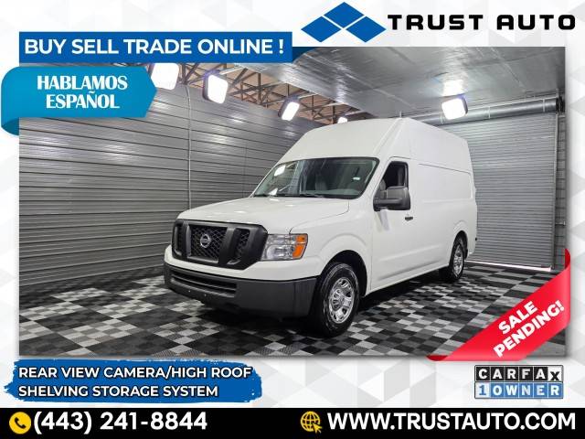 2018 Nissan NV Cargo NV2500 HD SV — Cargo Van — 29,342 mi — Sykesville, MD