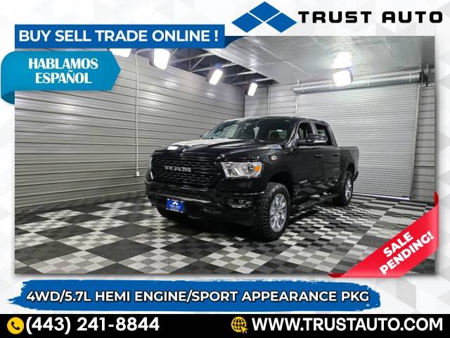 2022 Ram 1500 Big Horn — Pickup Truck — 56,822 mi — Sykesville, MD