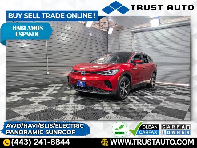2023 Volkswagen ID.4 Pro S — SUV — 19,847 mi — Sykesville, MD