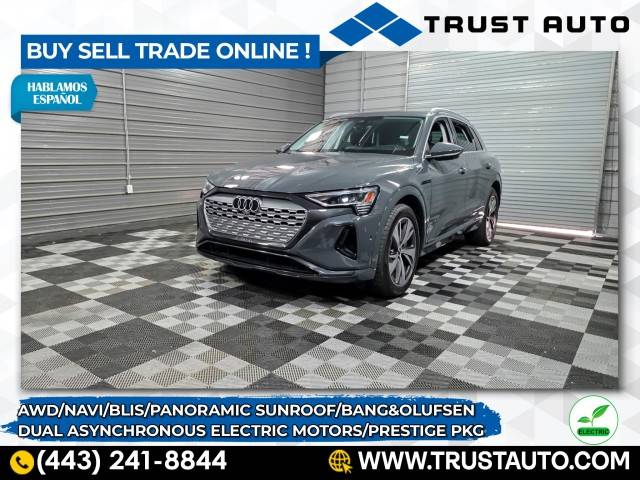 2024 Audi Q8 e-tron Prestige — SUV — 17,202 mi — Sykesville, MD