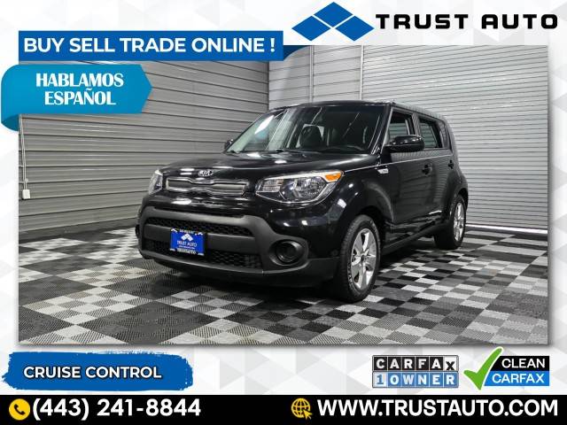 2017 Kia Soul Base — Hatchback — 59,522 mi — Sykesville, MD