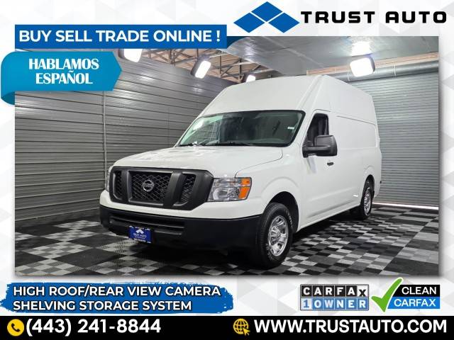 2018 Nissan NV Cargo NV2500 HD SV — Cargo Van — 4,129 mi — Sykesville, MD