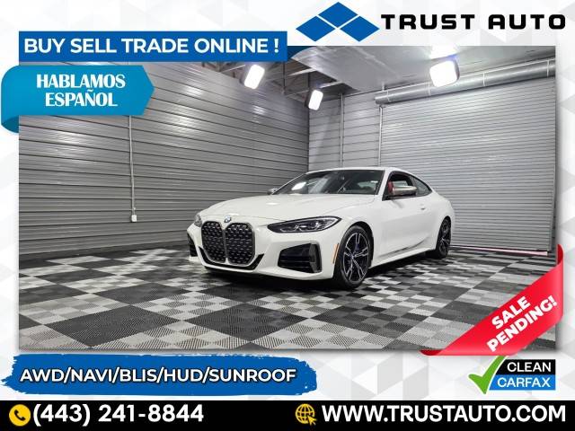 2021 BMW 4 Series M440i — Coupe — 33,139 mi — Sykesville, MD