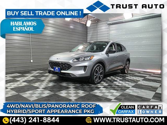 2021 Ford Escape SE Hybrid — SUV — 63,176 mi — Sykesville, MD
