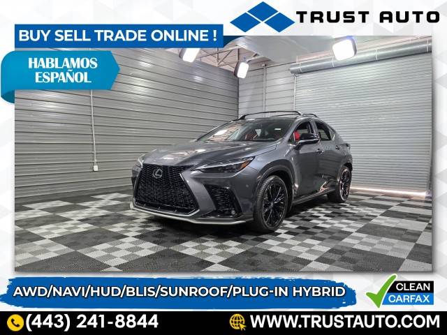 2023 Lexus NX NX 450h+ F SPORT — SUV — 15,655 mi — Sykesville, MD