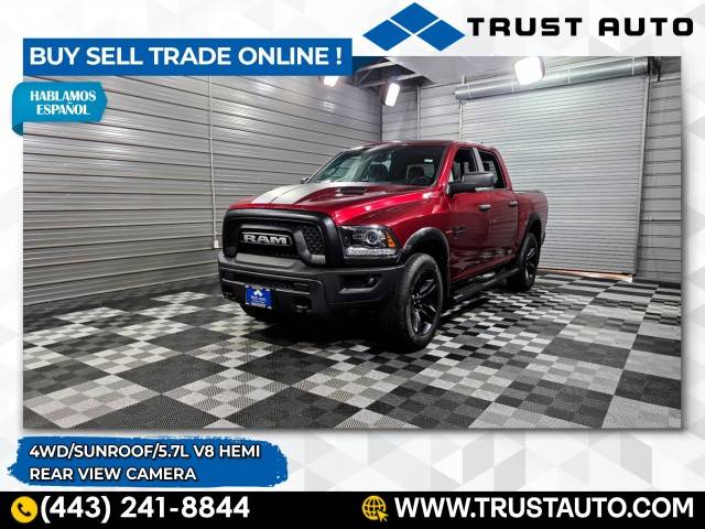 2021 Ram 1500 Classic Warlock — Pickup Truck — 67,872 mi — Sykesville, MD