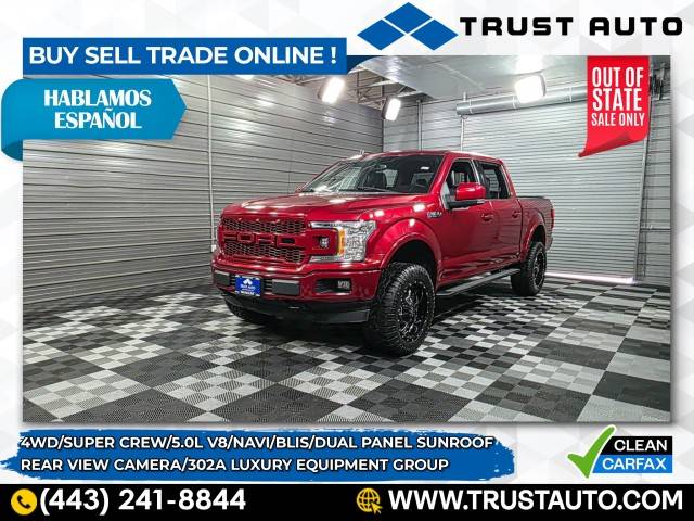 2019 Ford F-150 XLT — Pickup Truck — 29,465 mi — Sykesville, MD