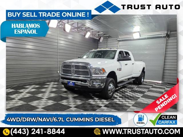 2017 Ram 3500 Big Horn — Pickup Truck — 76,462 mi — Sykesville, MD