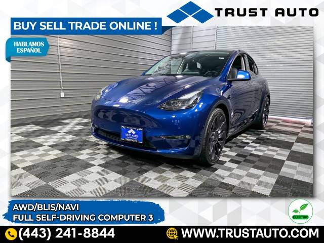 2021 Tesla Model Y Performance — SUV — 67,539 mi — Sykesville, MD