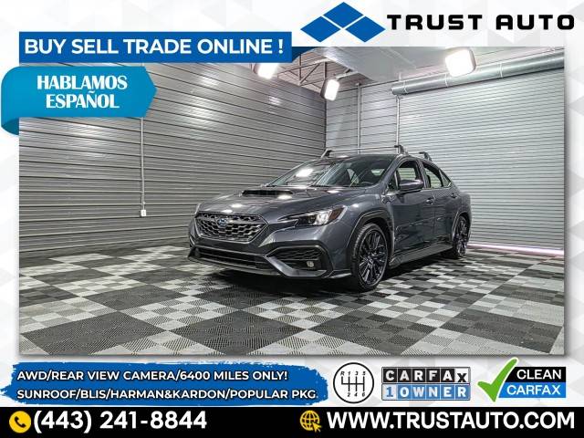2023 Subaru WRX Premium — Sedan — 6,384 mi — Sykesville, MD
