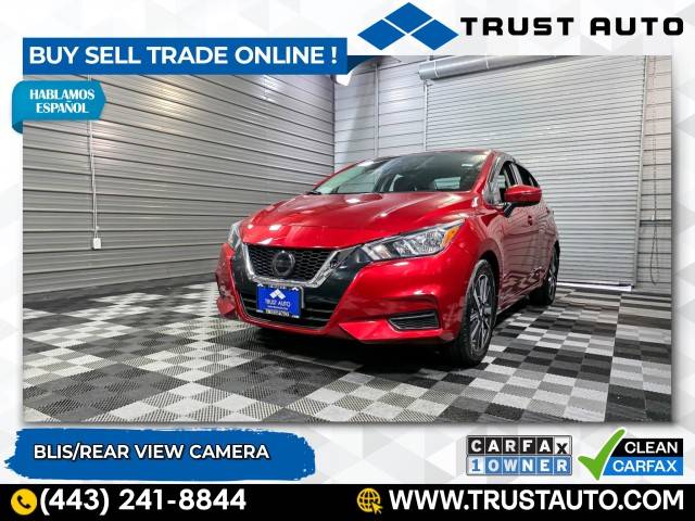 2021 Nissan Versa SV — Sedan — 29,835 mi — Sykesville, MD