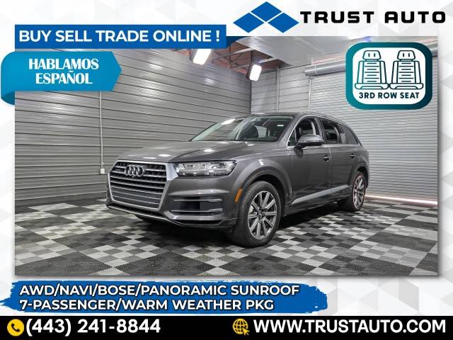 2019 Audi Q7 Premium Plus — SUV — 47,374 mi — Sykesville, MD