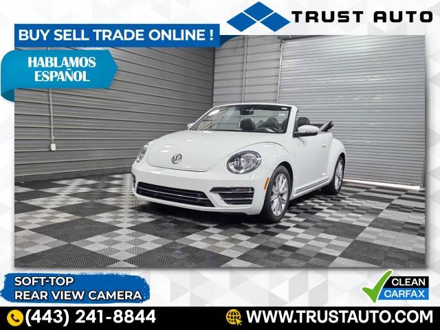 2017 Volkswagen Beetle 1.8T SE — Convertible — 36,314 mi — Sykesville, MD