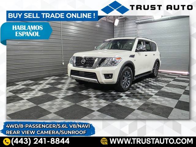 2017 Nissan Armada SL — SUV — 100,105 mi — Sykesville, MD