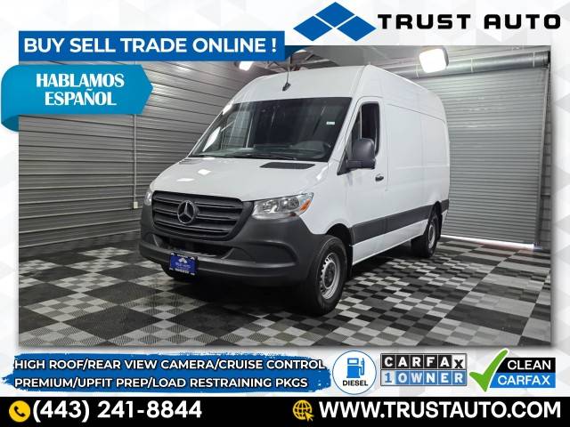 2024 Mercedes-Benz Sprinter Cargo Van 2500 — Cargo Van — 3,661 mi — Sykesville, MD