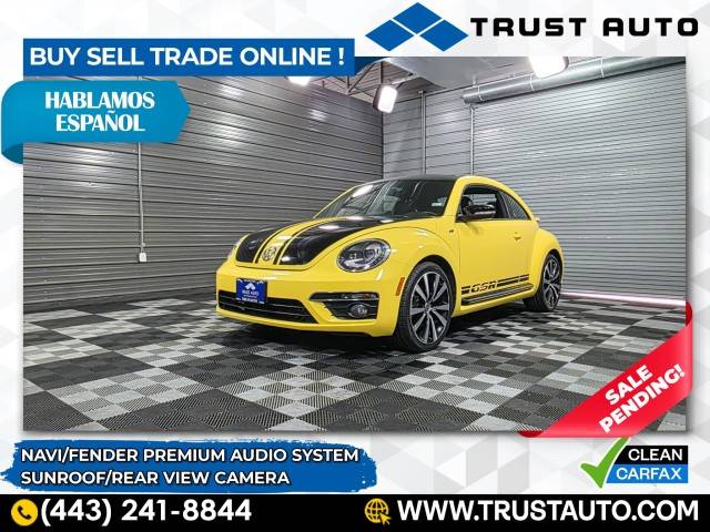 2014 Volkswagen Beetle Turbo GSR — Hatchback — 31,476 mi — Sykesville, MD