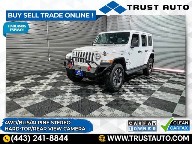 2018 Jeep Wrangler Sahara — SUV — 45,994 mi — Sykesville, MD
