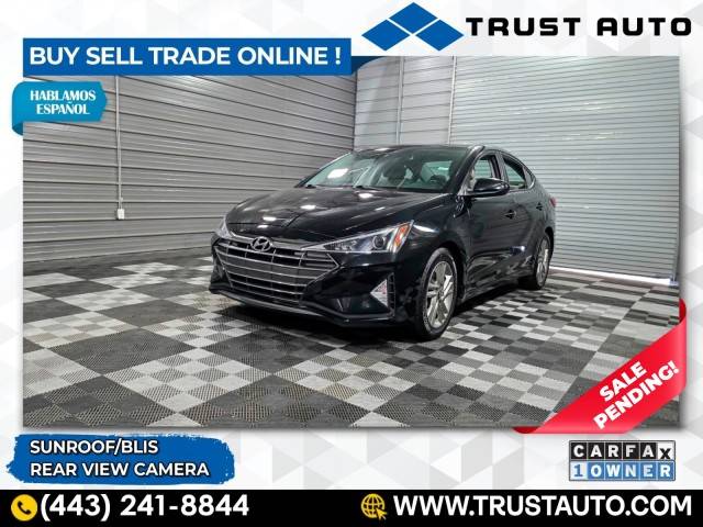 2019 Hyundai Elantra Value Edition — Sedan — 73,716 mi — Sykesville, MD