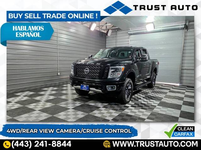 2018 Nissan Titan PRO-4X — Pickup Truck — 53,300 mi — Sykesville, MD