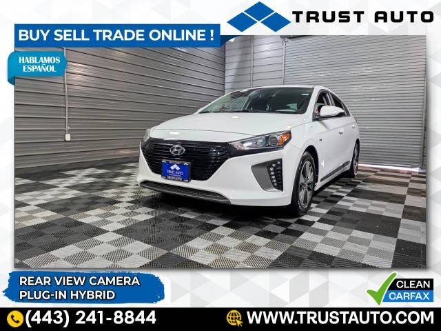 2019 Hyundai Ioniq Plug-In Hybrid Base — Hatchback — 62,659 mi — Sykesville, MD
