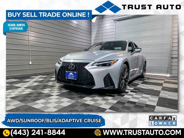 2023 Lexus IS IS 350 F SPORT — Sedan — 37,875 mi — Sykesville, MD