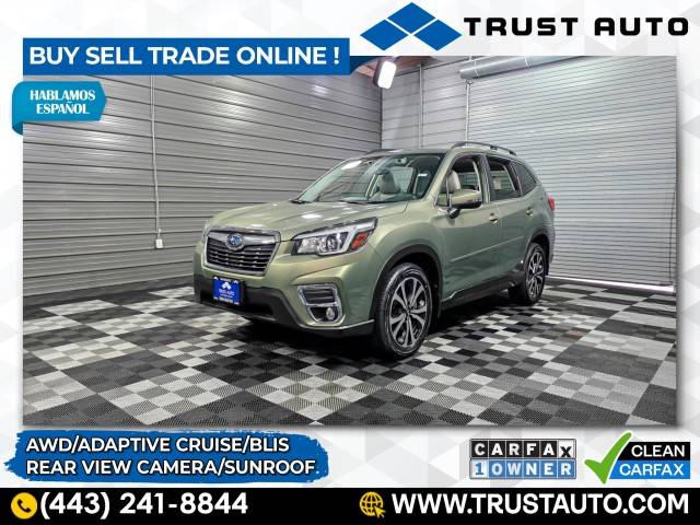 2019 Subaru Forester 2.5i Limited — SUV — 32,365 mi — Sykesville, MD