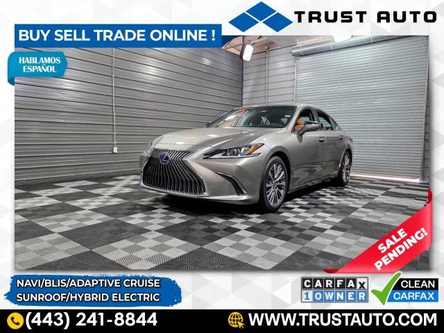 2020 Lexus ES ES 300h — Sedan — 21,583 mi — Sykesville, MD