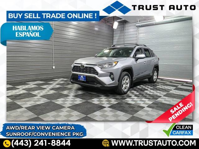 2020 Toyota RAV4 XLE — SUV — 65,360 mi — Sykesville, MD