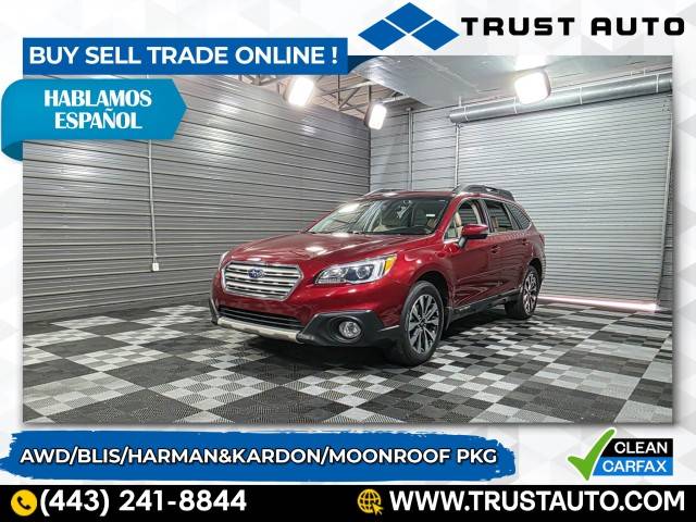 2015 Subaru Outback 3.6R Limited — SUV — 39,877 mi — Sykesville, MD