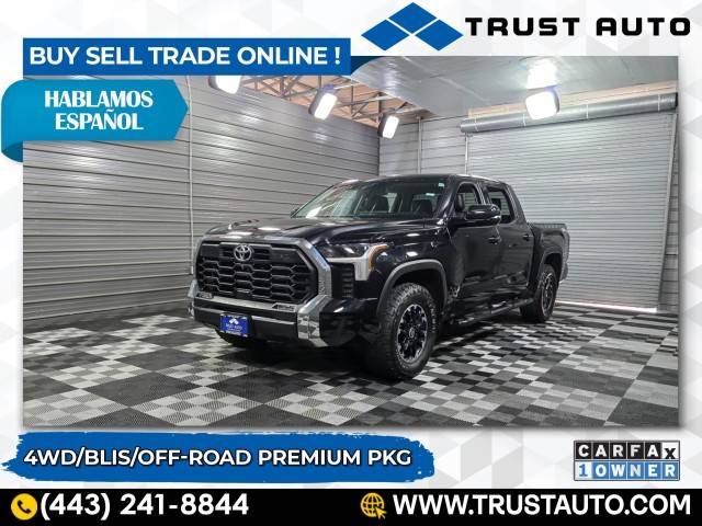 2022 Toyota Tundra SR5 — Pickup Truck — 32,631 mi — Sykesville, MD