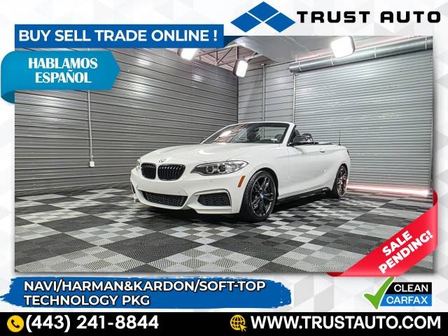 2016 BMW 2 Series M235i — Convertible — 50,242 mi — Sykesville, MD