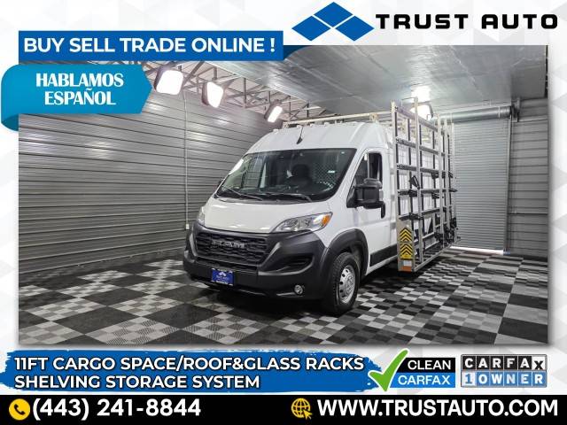 2023 Ram ProMaster Cargo Van 3500 — Cargo Van — 24,543 mi — Sykesville, MD