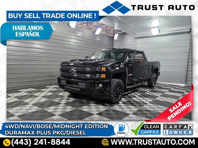2019 Chevrolet Silverado 2500HD LTZ — Pickup Truck — 7,691 mi — Sykesville, MD