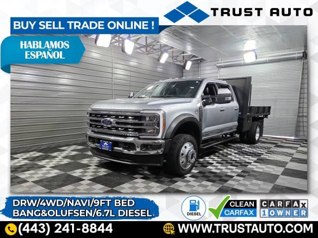 2023 Ford Super Duty F-450 Chassis Cab LARIAT — Chassis Cab Truck — 30,544 mi — Sykesville, MD