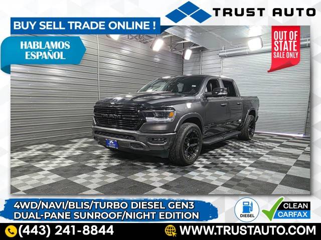 2022 Ram 1500 Laramie — Pickup Truck — 58,366 mi — Sykesville, MD
