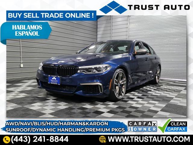 2020 BMW 5 Series M550i — Sedan — 27,172 mi — Sykesville, MD