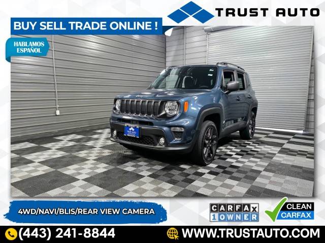 2021 Jeep Renegade 80th Edition — SUV — 22,970 mi — Sykesville, MD