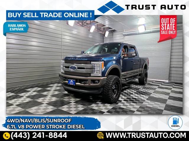2018 Ford Super Duty F-350 King Ranch — Pickup Truck — 69,920 mi — Sykesville, MD
