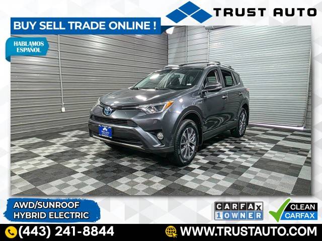 2016 Toyota RAV4 Hybrid XLE — SUV — 109,239 mi — Sykesville, MD