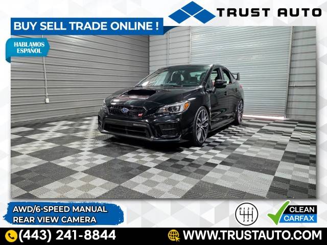 2021 Subaru WRX STI — Sedan — 25,279 mi — Sykesville, MD
