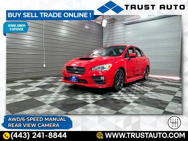 2017 Subaru WRX Base — Sedan — 31,752 mi — Sykesville, MD