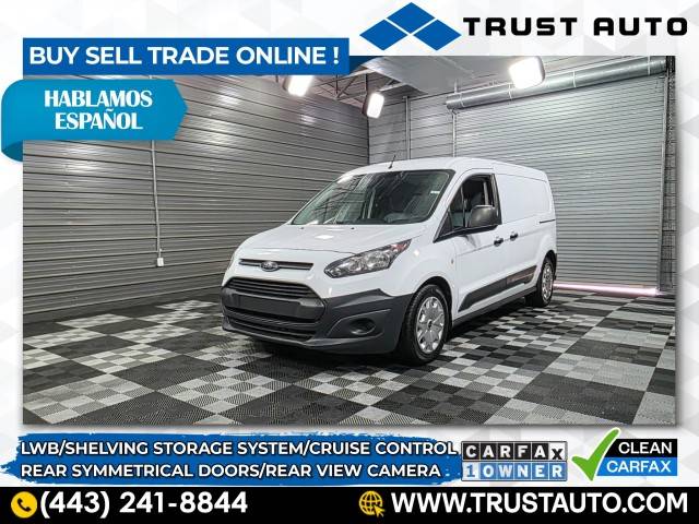2018 Ford Transit Connect Van XL — Cargo Van — 68,554 mi — Sykesville, MD