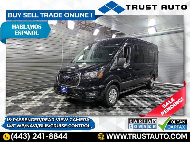 2023 Ford Transit Passenger Wagon T-350 XLT — Passenger Van — 28,781 mi — Sykesville, MD