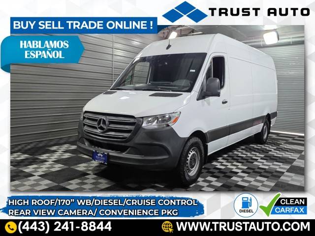 2023 Mercedes-Benz Sprinter Cargo Van 2500 — Cargo Van — 51,606 mi — Sykesville, MD