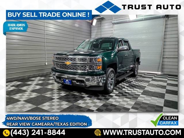 2015 Chevrolet Silverado 1500 LTZ — Pickup Truck — 45,312 mi — Sykesville, MD