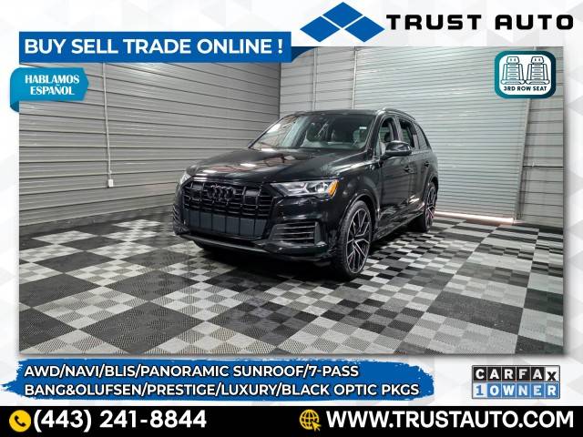 2022 Audi Q7 Prestige — SUV — 43,272 mi — Sykesville, MD