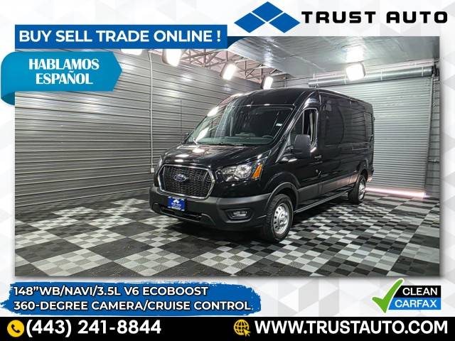 2023 Ford Transit Cargo Van T-350 — Cargo Van — 13,227 mi — Sykesville, MD
